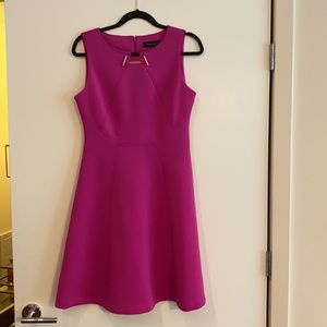 Only worn once! Super cute, hot pink dress Sz8